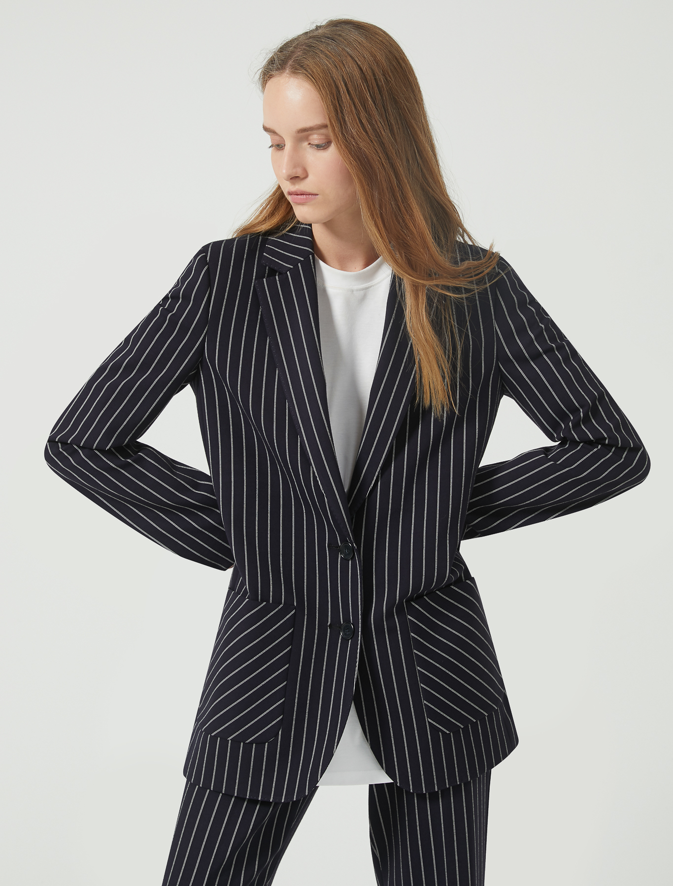 

Жакет MaxMara  Синий 79110102000, Жакет MaxMara 44 Синий 79110102000