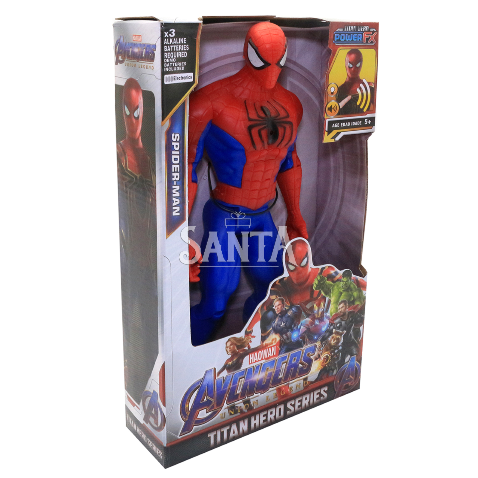 Игровая фигурка Spider-Man Marvel Avengers Человек Паук игрушка звуки 30 см  (9916-10) – фото, отзывы, характеристики в интернет-магазине ROZETKA от  продавца: Santa | Купить в Украине: Киеве, Харькове, Днепре, Одессе,  Запорожье, Львове