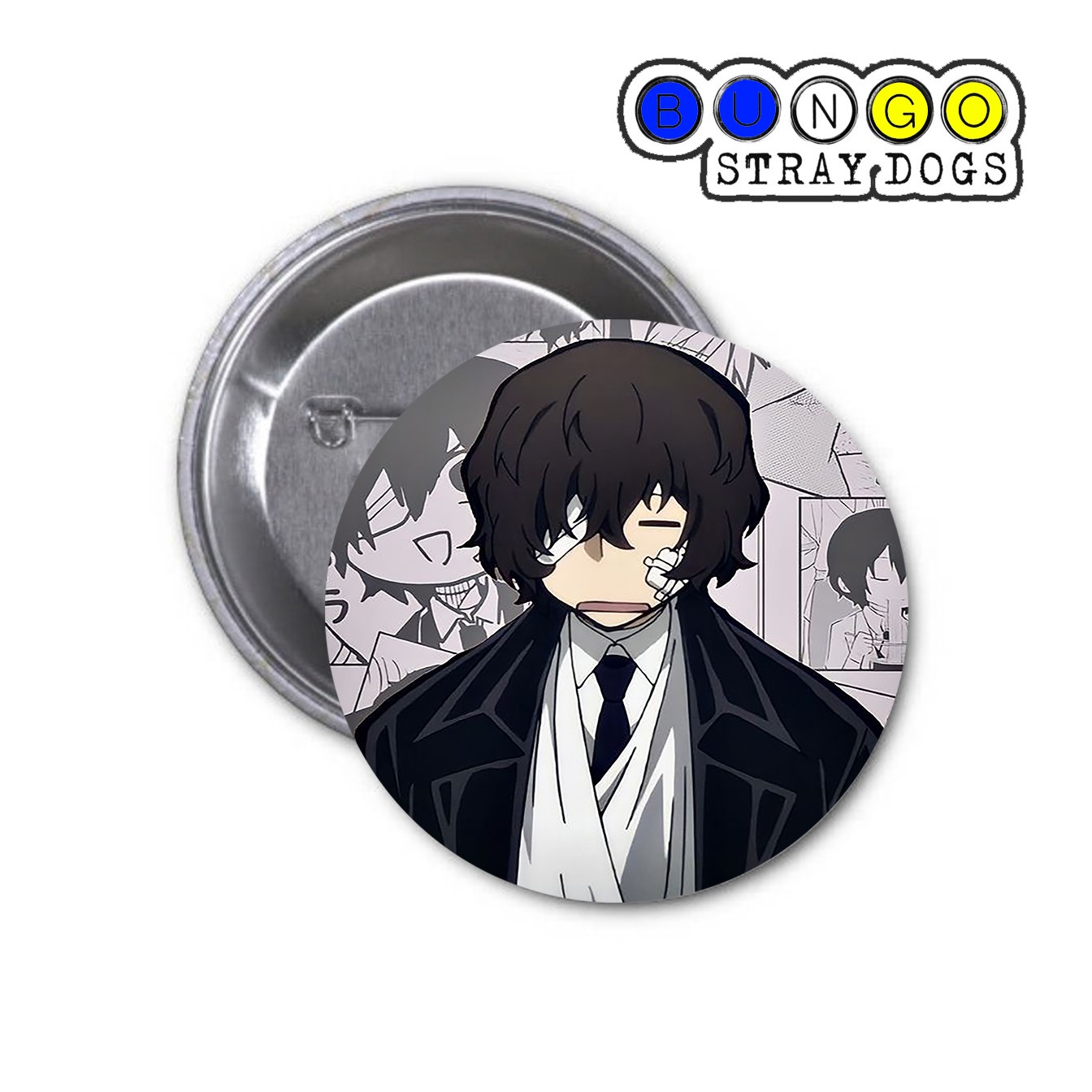 Значок anime Bungou Stray Dogs аниме Бродячие Псы #21 Osamu Dazai – фото,  отзывы, характеристики в интернет-магазине ROZETKA от продавца: KiKA |  Купить в Украине: Киеве, Харькове, Днепре, Одессе, Запорожье, Львове