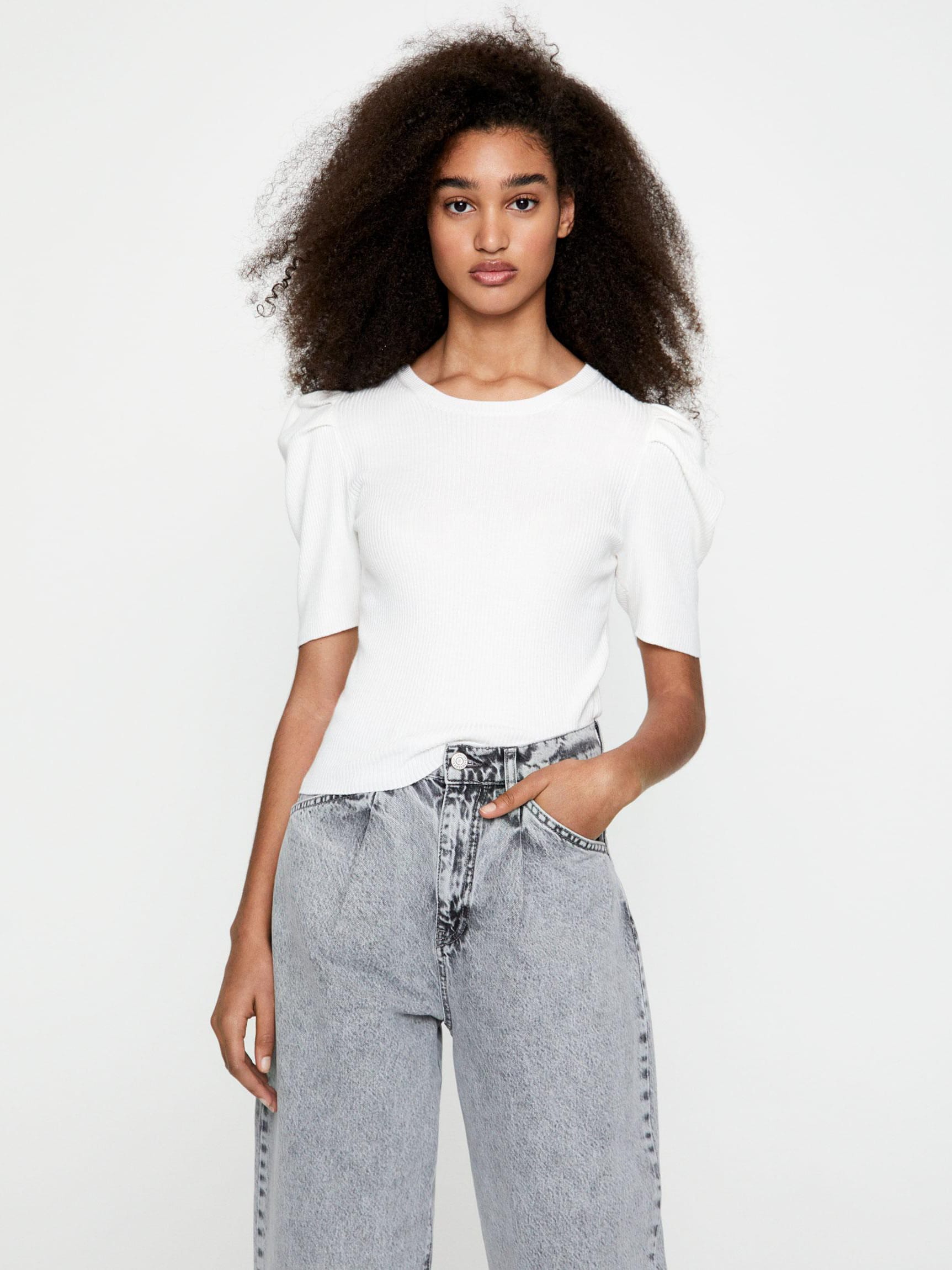 Джемпер жіночий Pull & Bear XAZ372250IPVZ S Білий від Rozetka на платформі USKIDKA Акція на Джемпер жіночий Pull & Bear XAZ372250IPVZ S Білий від Rozetka
