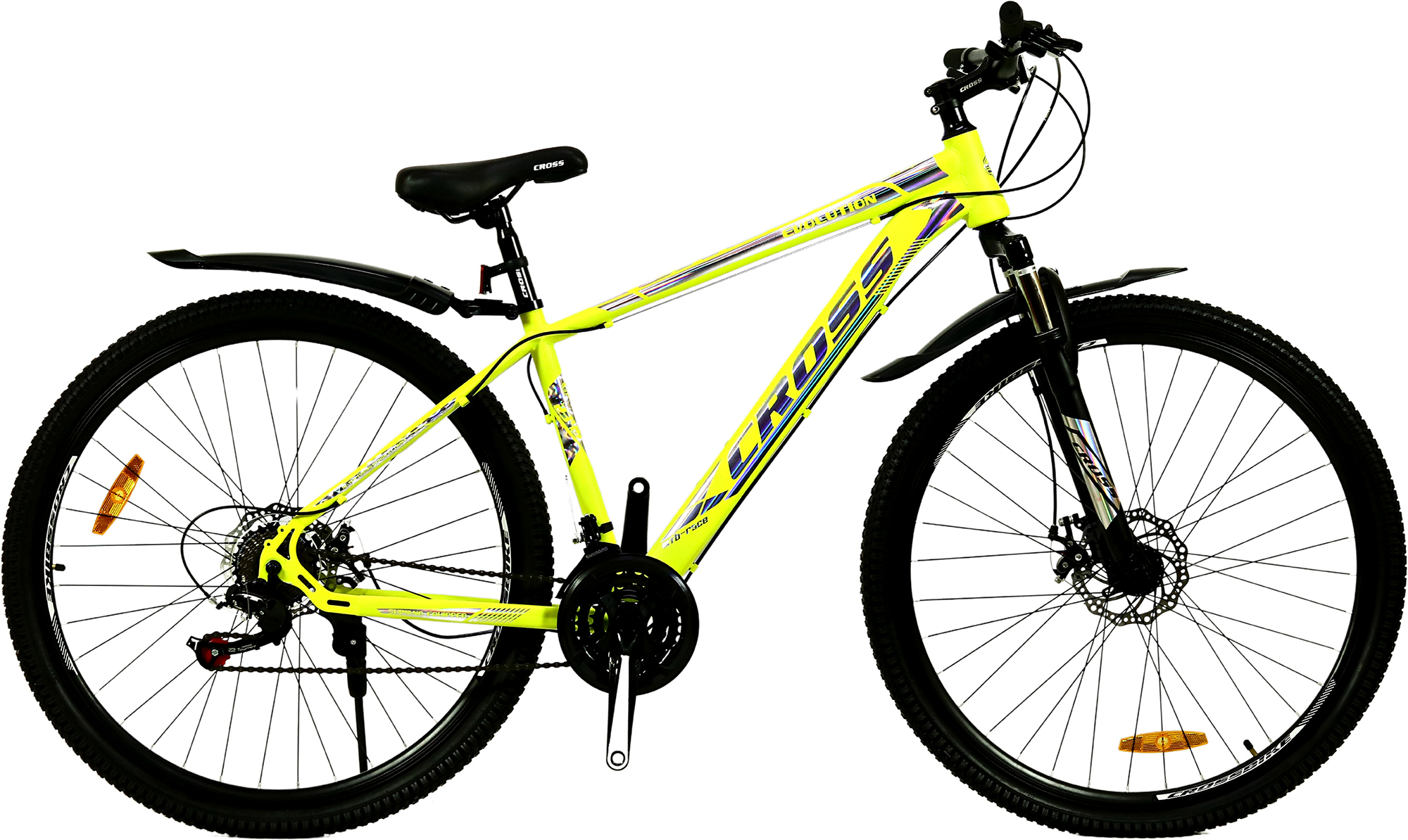 Велосипед Cross Evolution 29" Рама 17" Neon Yellow (29TJS-002996 ...