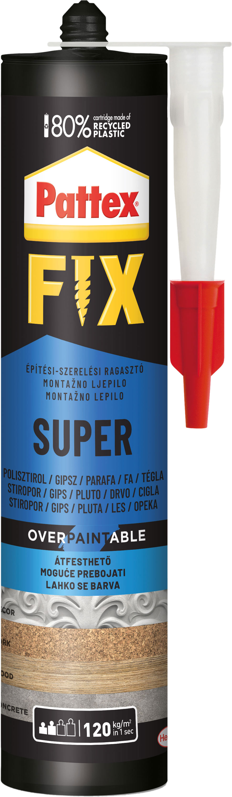 Клей монтажный Pattex Fix Super 400 г (5997272361463) – фото, отзывы ...