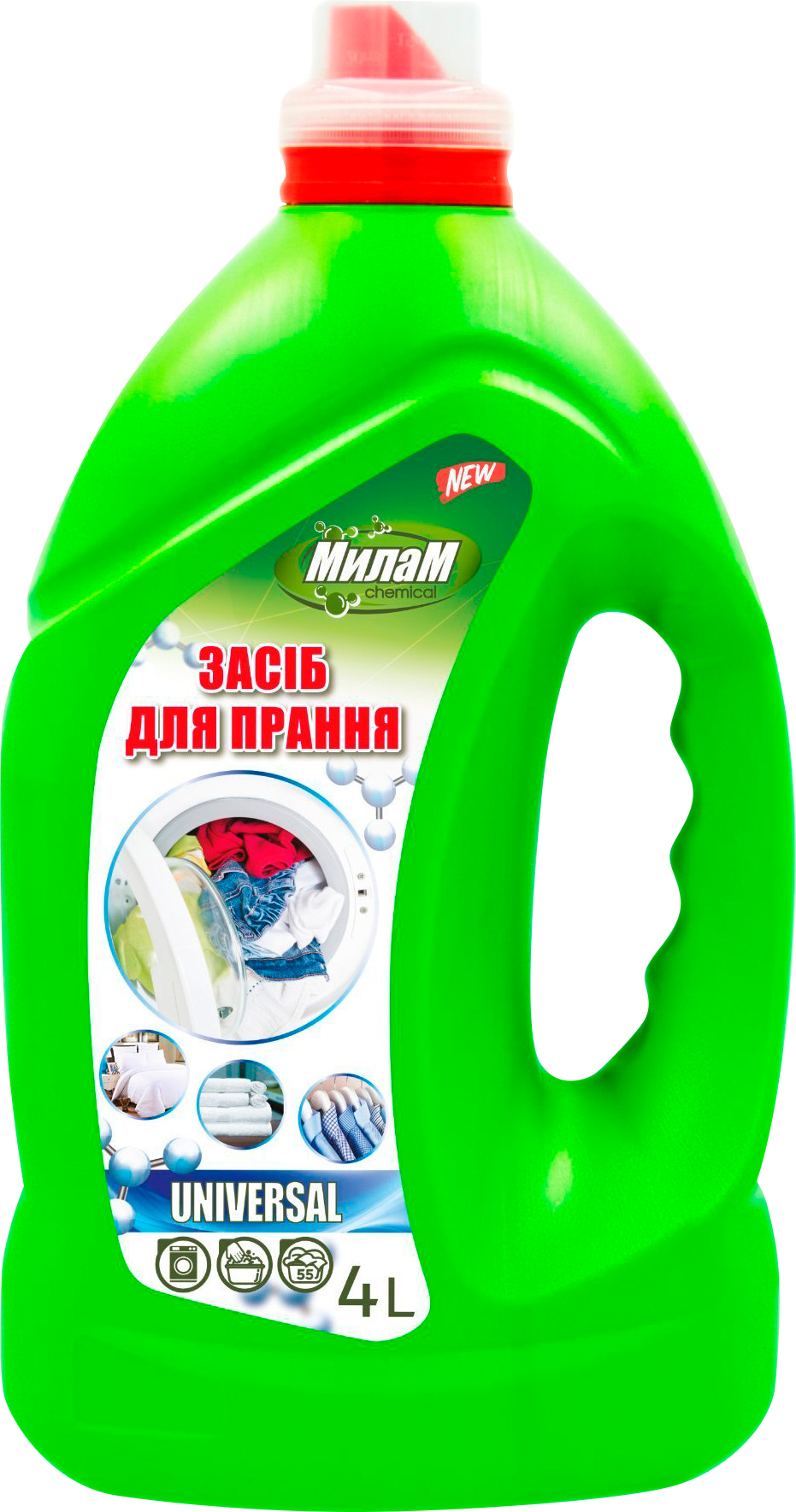 Гель для стирки Милам Chemical Universal 4 л (4820152291233) – фото ...