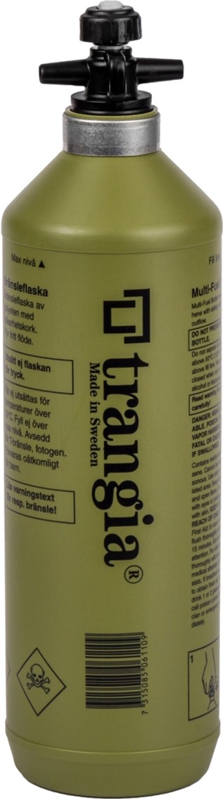 Бутылка для топлива с дозатором Trangia Fuel Bottle 1 л Olive (506110 ...
