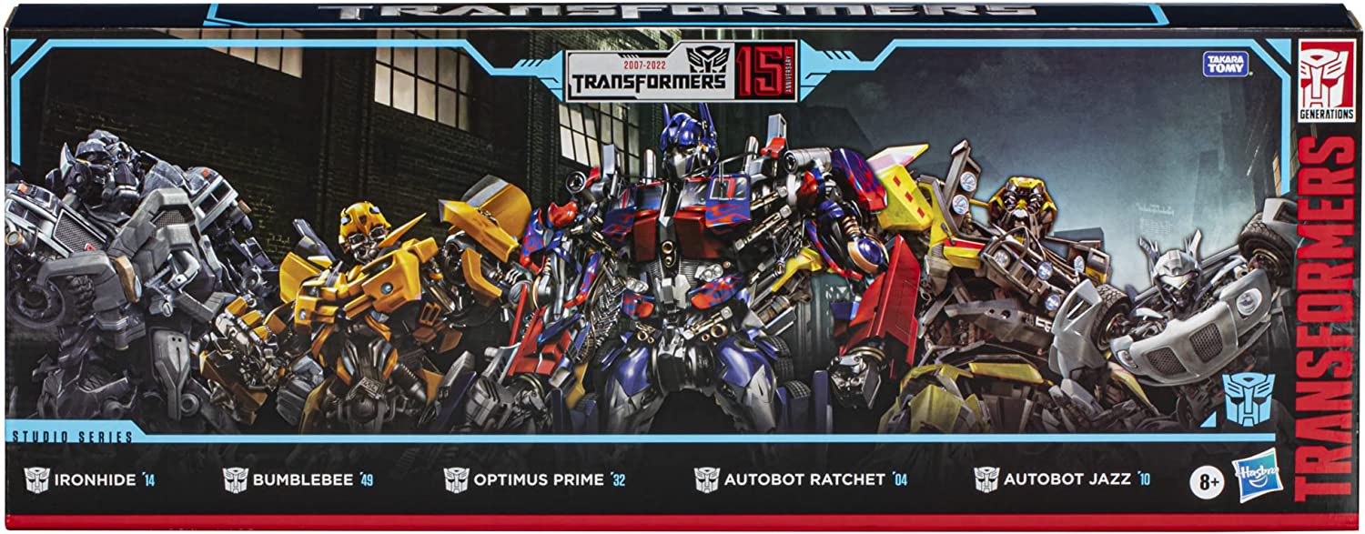 Трансформеры Фильм 1 набор 5 шт Transformers Studio Series Movie 1  Anniversary Multipack Hasbro F3941 – фото, отзывы, характеристики в  интернет-магазине ROZETKA от продавца: ActionToyStore | Купить в Украине:  Киеве, Харькове, Днепре, Одессе, Запорожье ...