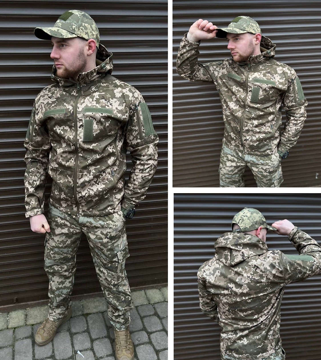 Костюм soft shell пиксель ВСУ Premium, Военная форма пиксель, Костюм ...