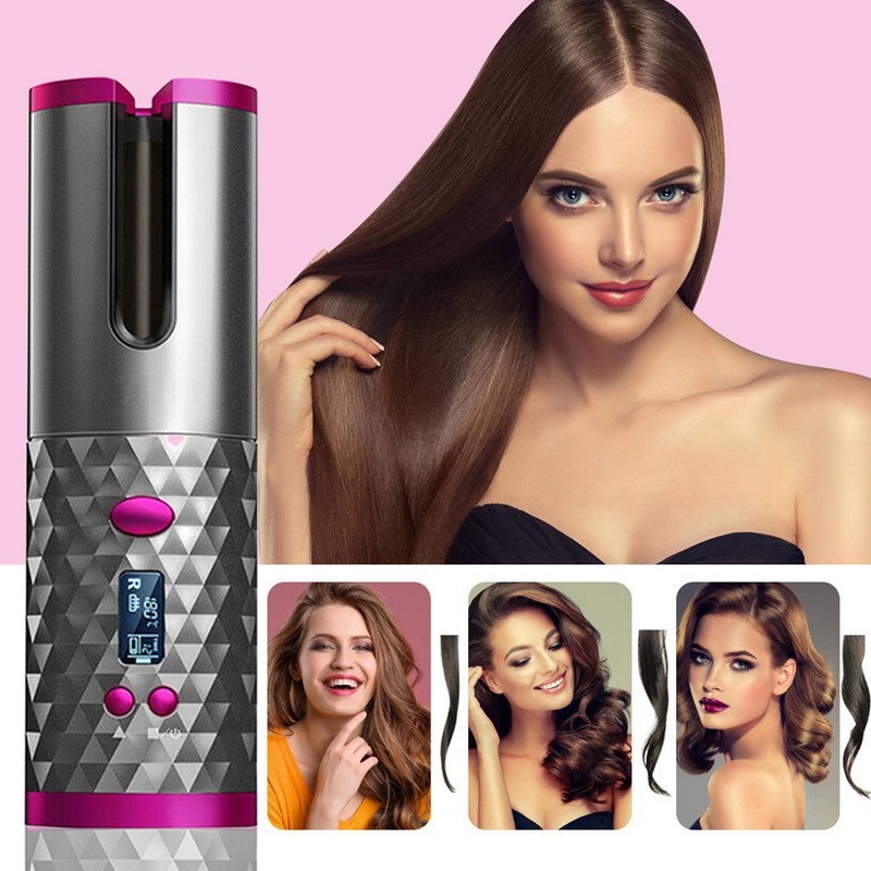 Беспроводной стайлер аккумуляторная плойка Ramindong Hair curler RD-060 ...