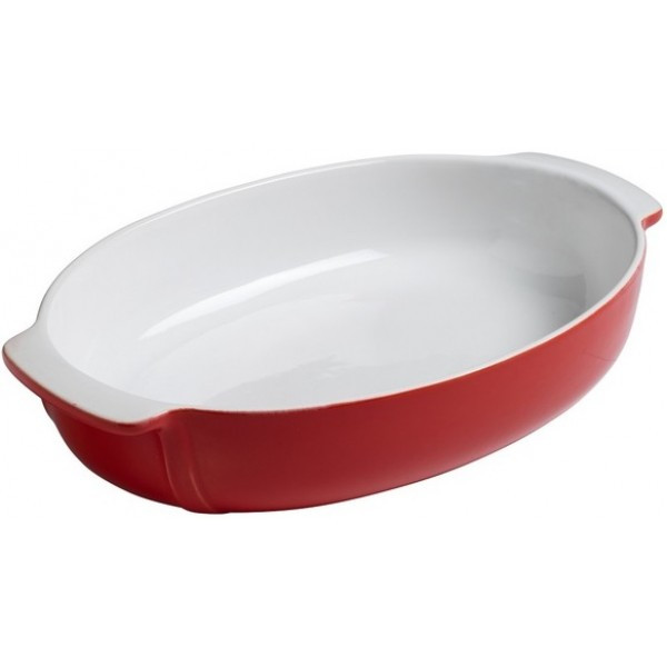 

Форма овальная керамическая для запекания Pyrex Signature 25х18 см красная SG25OR8
