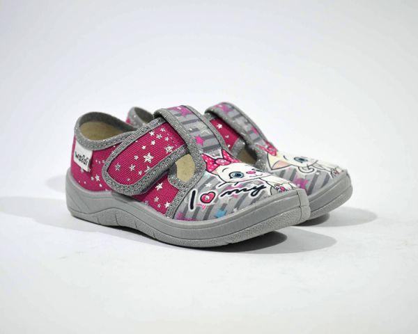 

Тапочки для девочки Waldi 360-381-147 розовые р.24-15,2 см