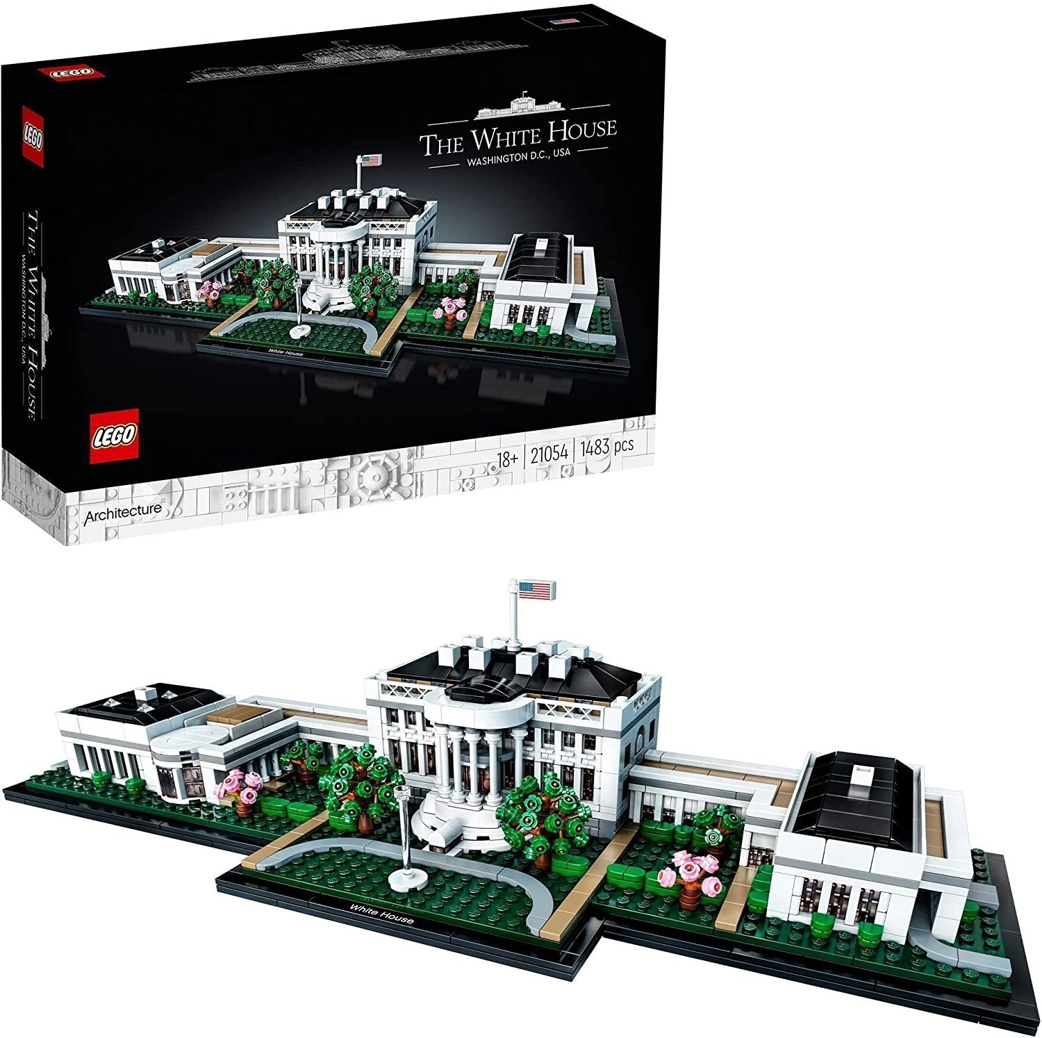 Конструктор Lego Architecture Белый дом 1483 деталей (21054) – фото,  отзывы, характеристики в интернет-магазине ROZETKA от продавца: TOYS LINE |  Купить в Украине: Киеве, Харькове, Днепре, Одессе, Запорожье, Львове