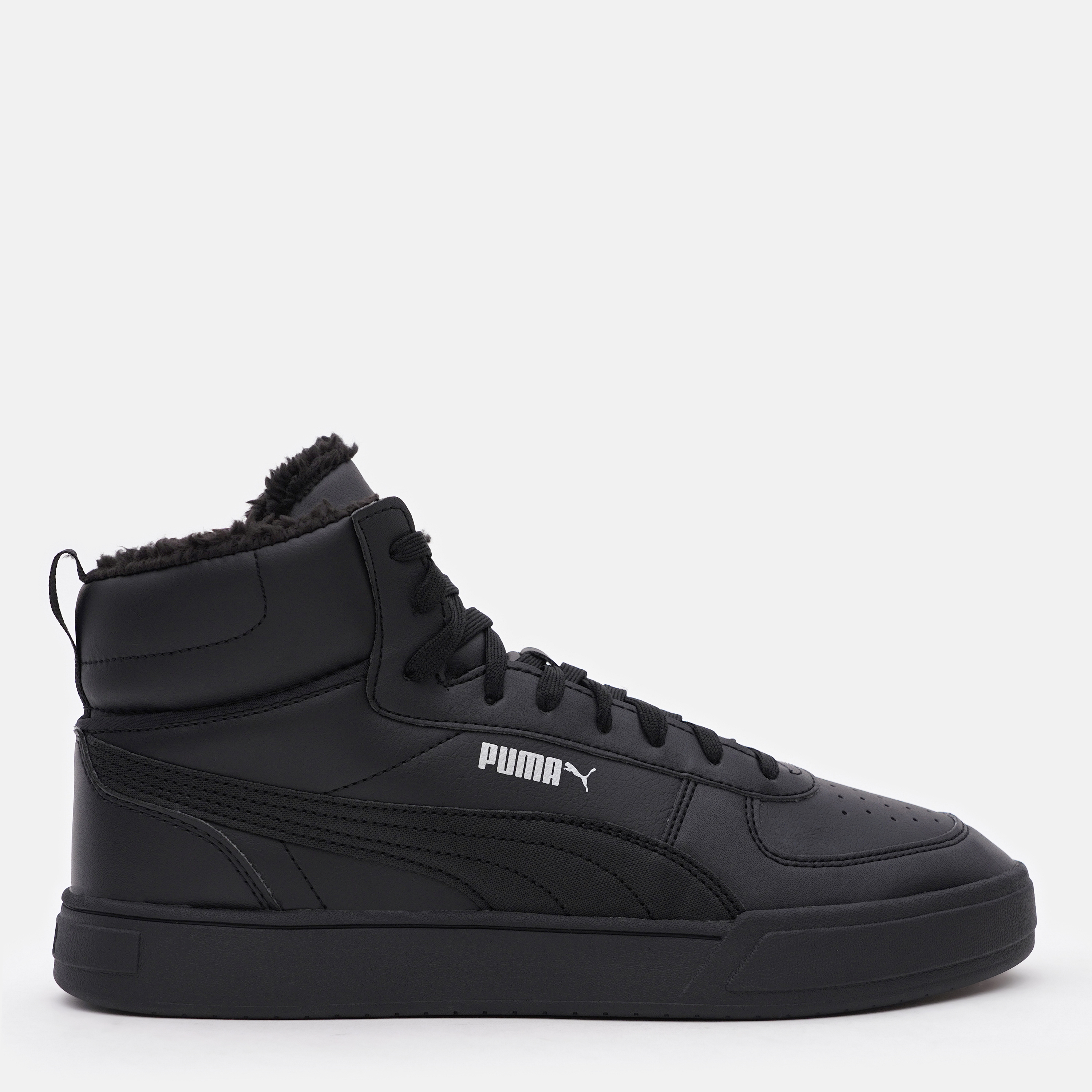 Акція на Чоловічі черевики високі Puma Caven Mid WTR 38584401 40.5 (7) 26 см Black-Silver-Ebony від Rozetka