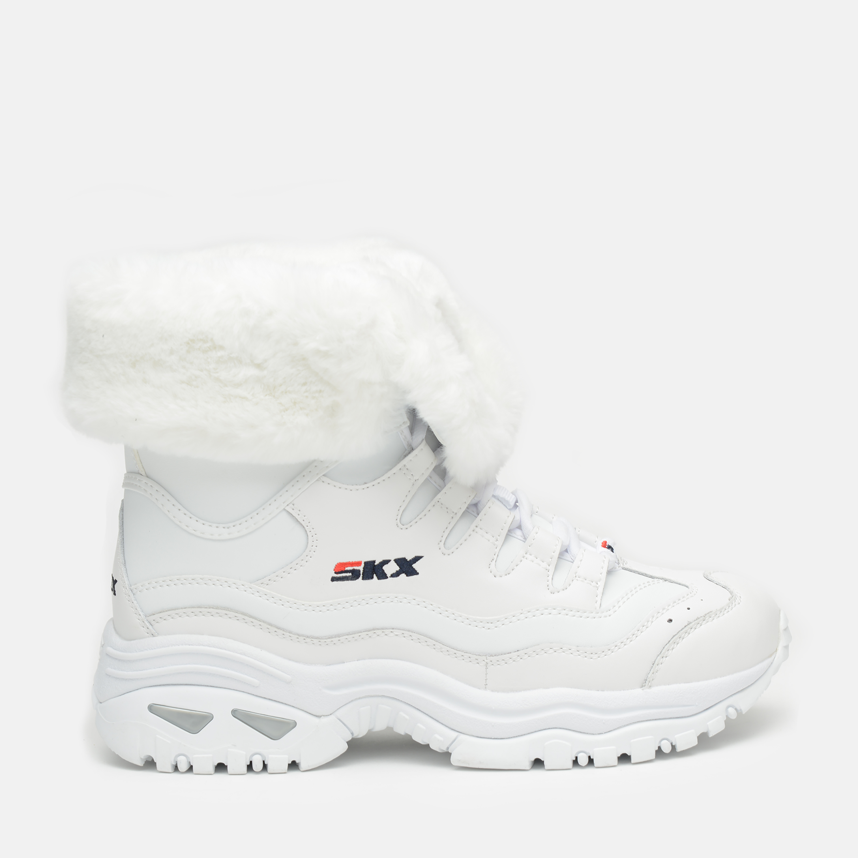 

Ботинки Skechers 167012 WHT 40 27 см Белые _3655801