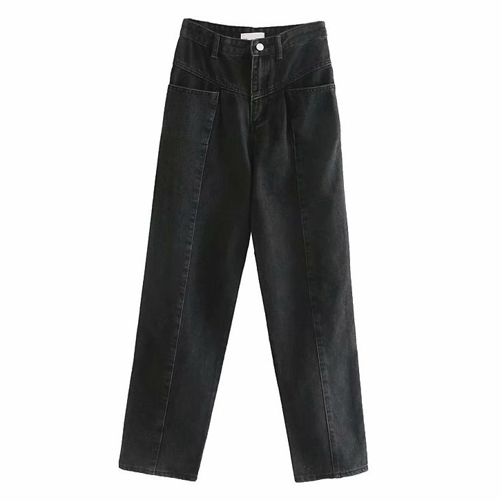 

Джинсы женские oversize Night Berni Fashion (38) Черный
