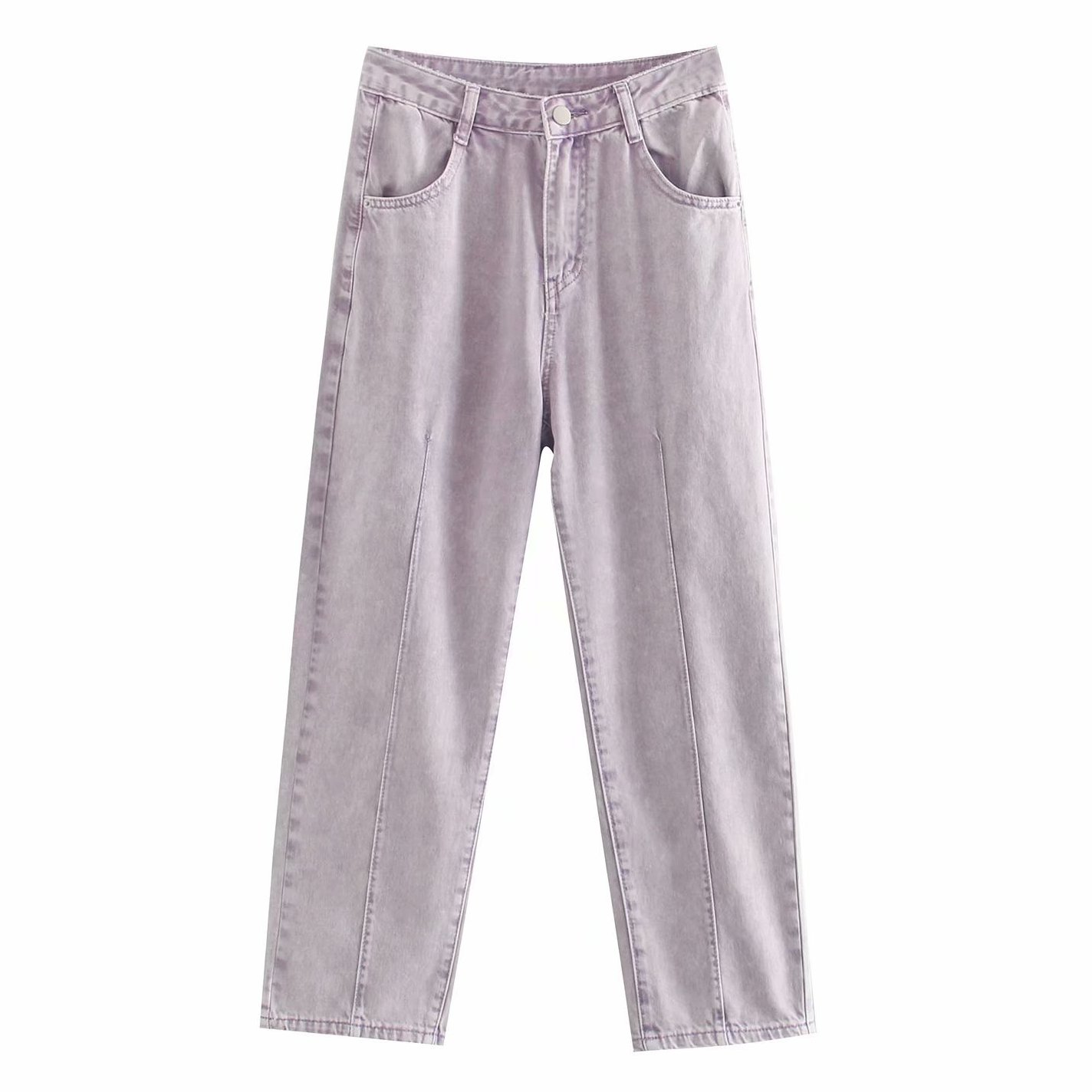 

Джинсы женские oversize Lavender, фиолетовый Berni Fashion (M) Фиолетовый