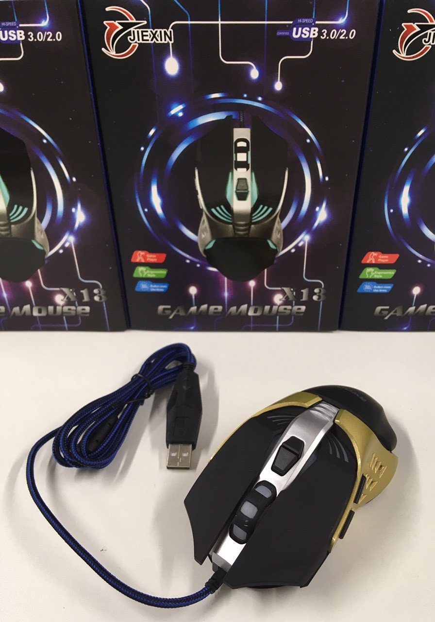 

Мышка игровая с подсветкой X-13 JIEXIN USB 3.0/ 2.0 Gaming USB 2.0
