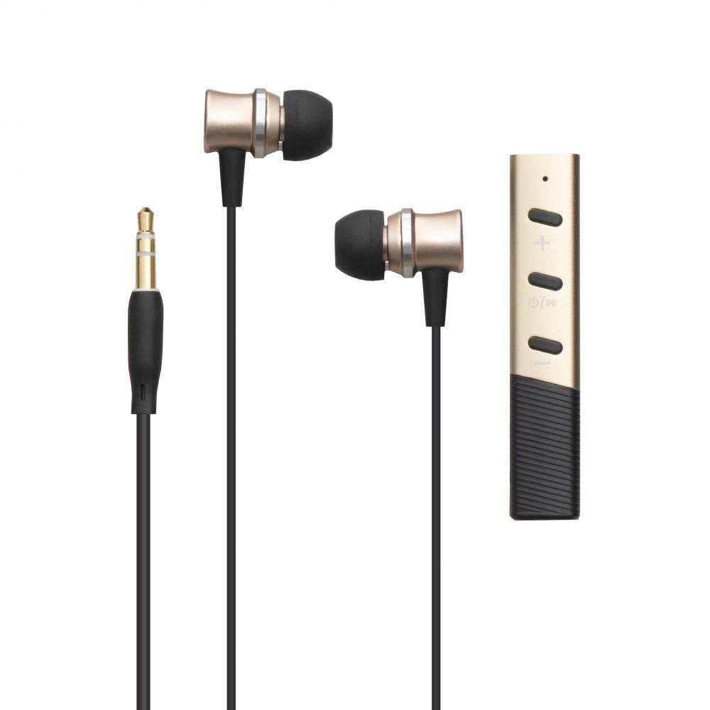 

Беспроводная гарнитура Yison E8 Bluetooth стерео наушники Золотые