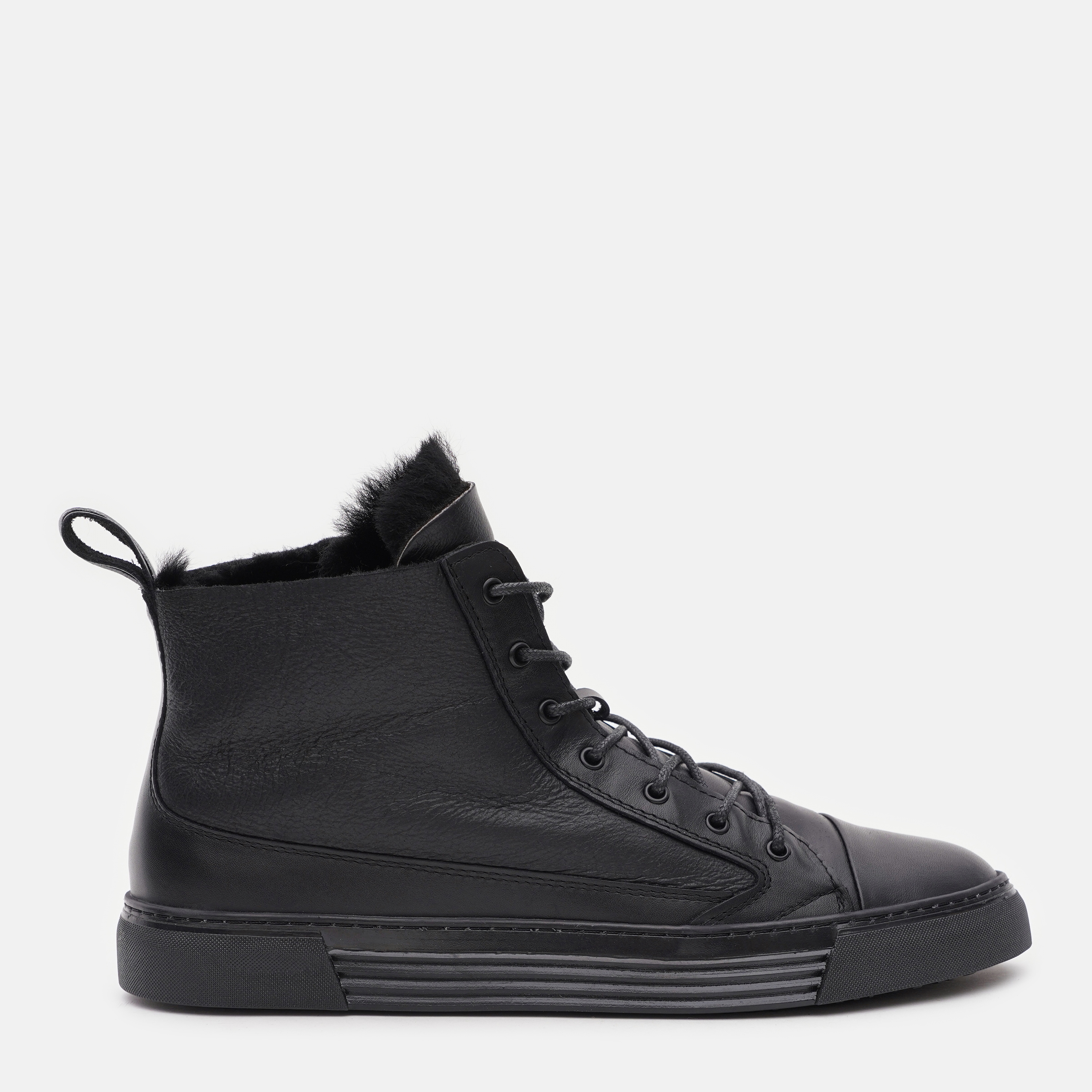 Акция на Чоловічі зимові черевики Prime Shoes 920 Black Leather 96-920-10124 41 27 см Чорні от Rozetka