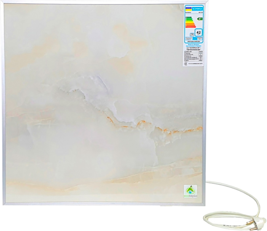 

Керамическая электронагревательная панель ECOTEPLO AIR 700 EL (королевский мрамор)