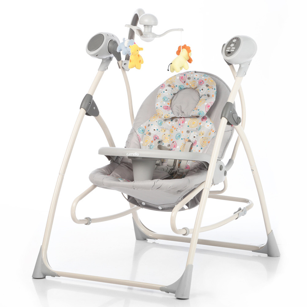 

Колыбель-качеля TILLY Nanny 3в1 0005, Grey Planet