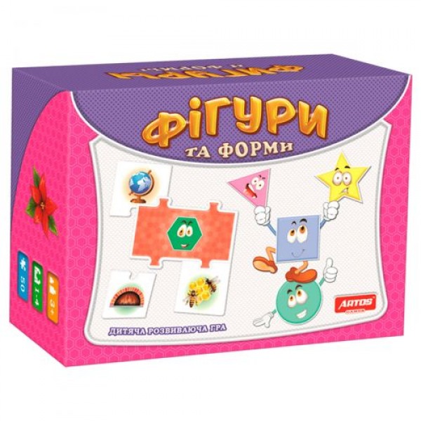 

Логические пазлы "Фигуры" 20581