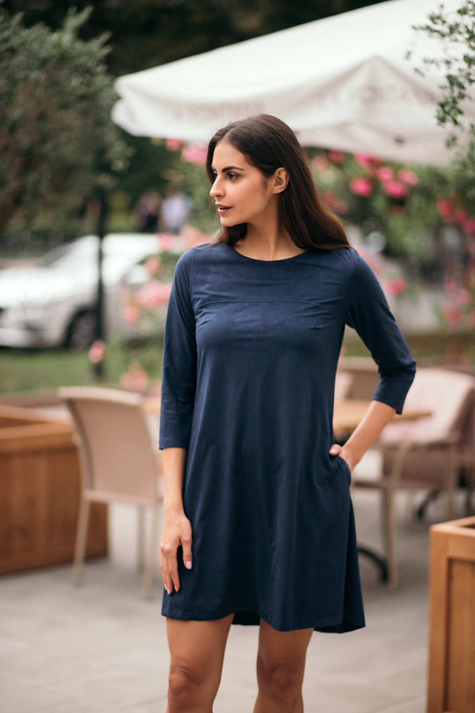 

Платье Wear me трапеция XS Темно синий 2w/19/79