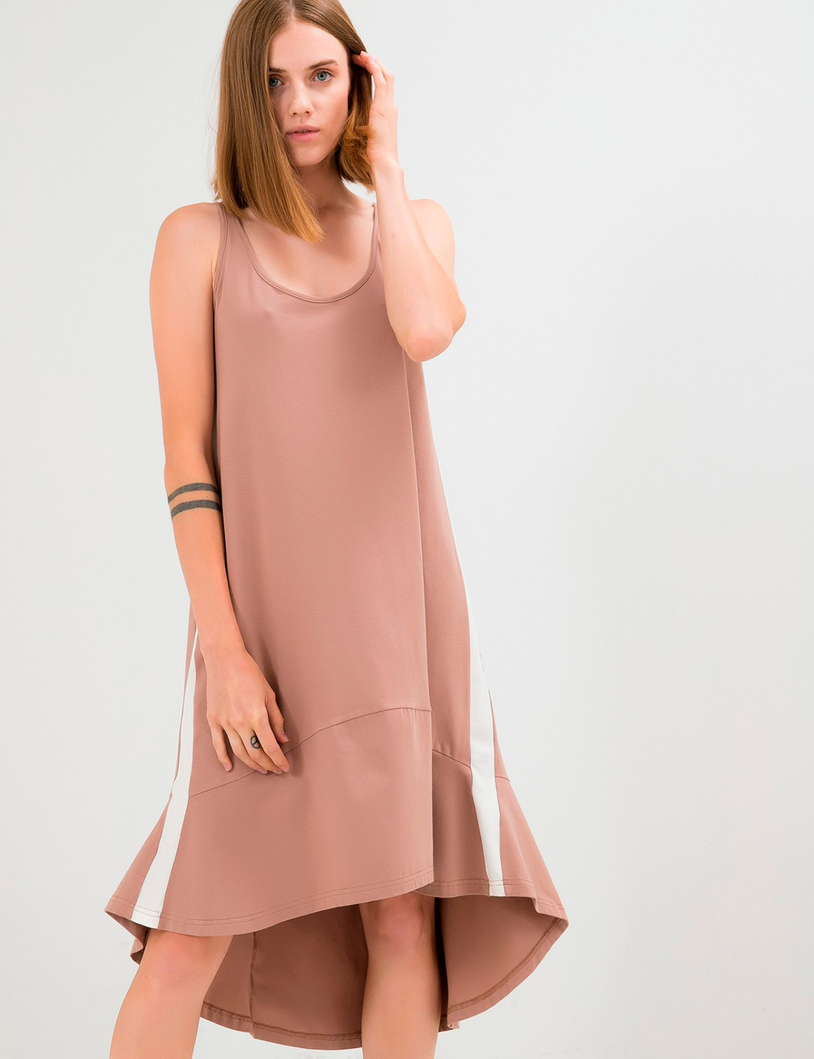 

Платье деми Wear me женское летнее лёгкое спортивное  Коричневый 1w/19/34, Платье деми Wear me женское летнее лёгкое спортивное M Коричневый 1w/19/34