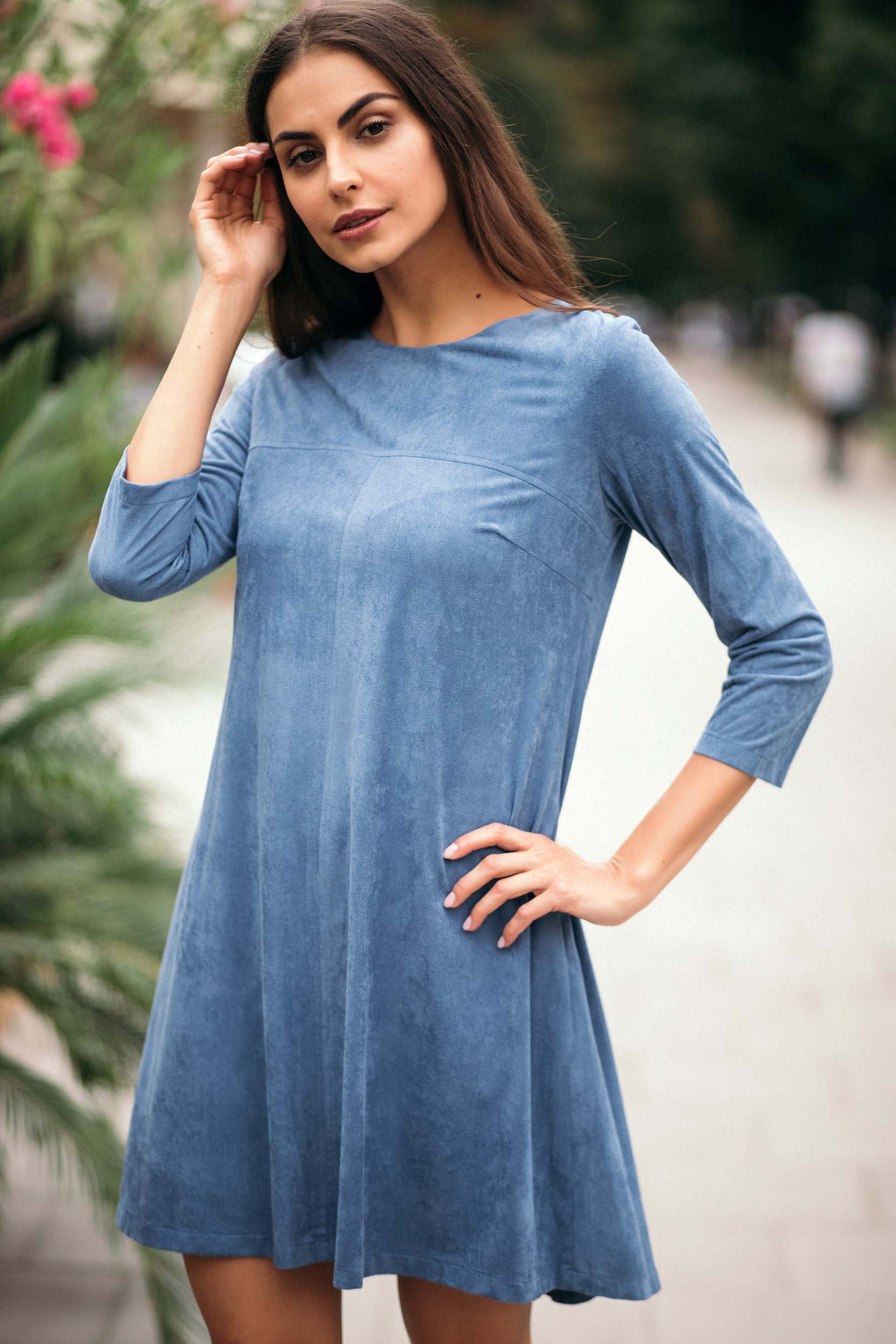 

Платье Wear me трапеция XS Джинс 2w/19/74