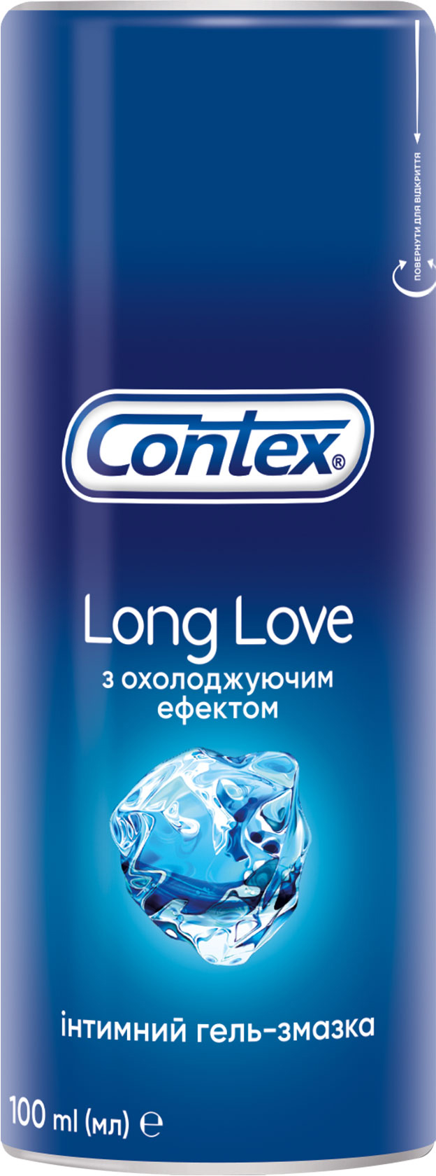 Интимный гель-смазка Contex Long Love с охлаждающим эффектом (лубрикант)  100 мл (5060040304044/4820108005136) – отзывы покупателей | ROZETKA