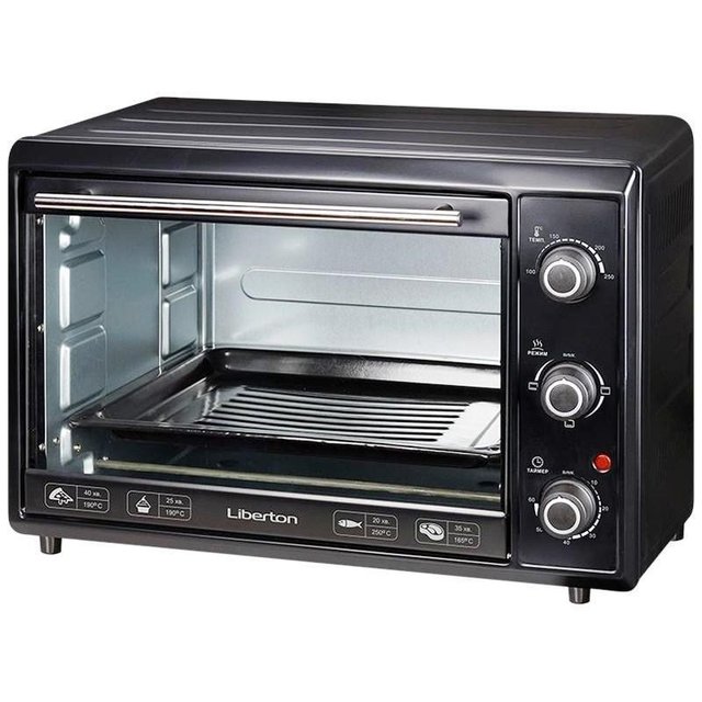 Электродуховка LIBERTON LEO-400 Black (NVT-73-03964) – фото, отзывы ...