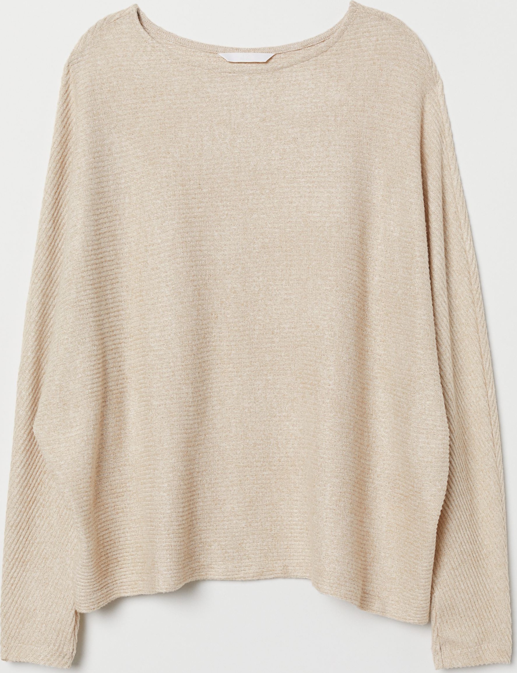 

Джемпер H&M 6663828RP5 S Светло бежевый меланж