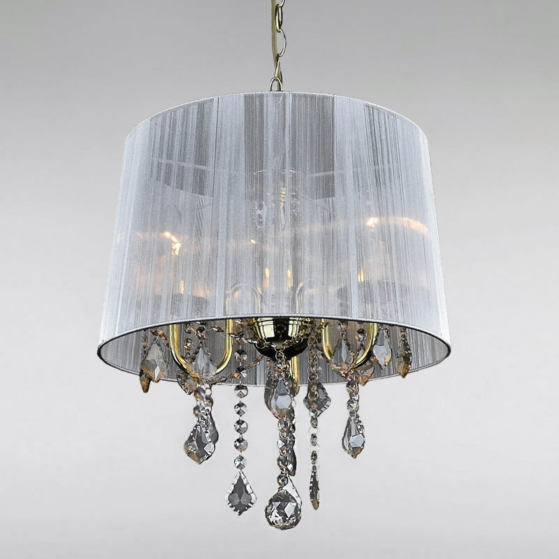 

Люстра подвесная Light House LS-15254GD-3 GD SILVER золото