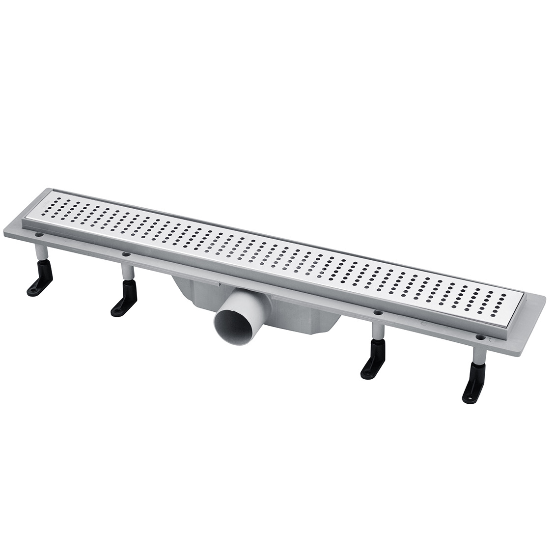 Трап линейный для душа KRONER Harz 700мм с сухим затвором сатин ...