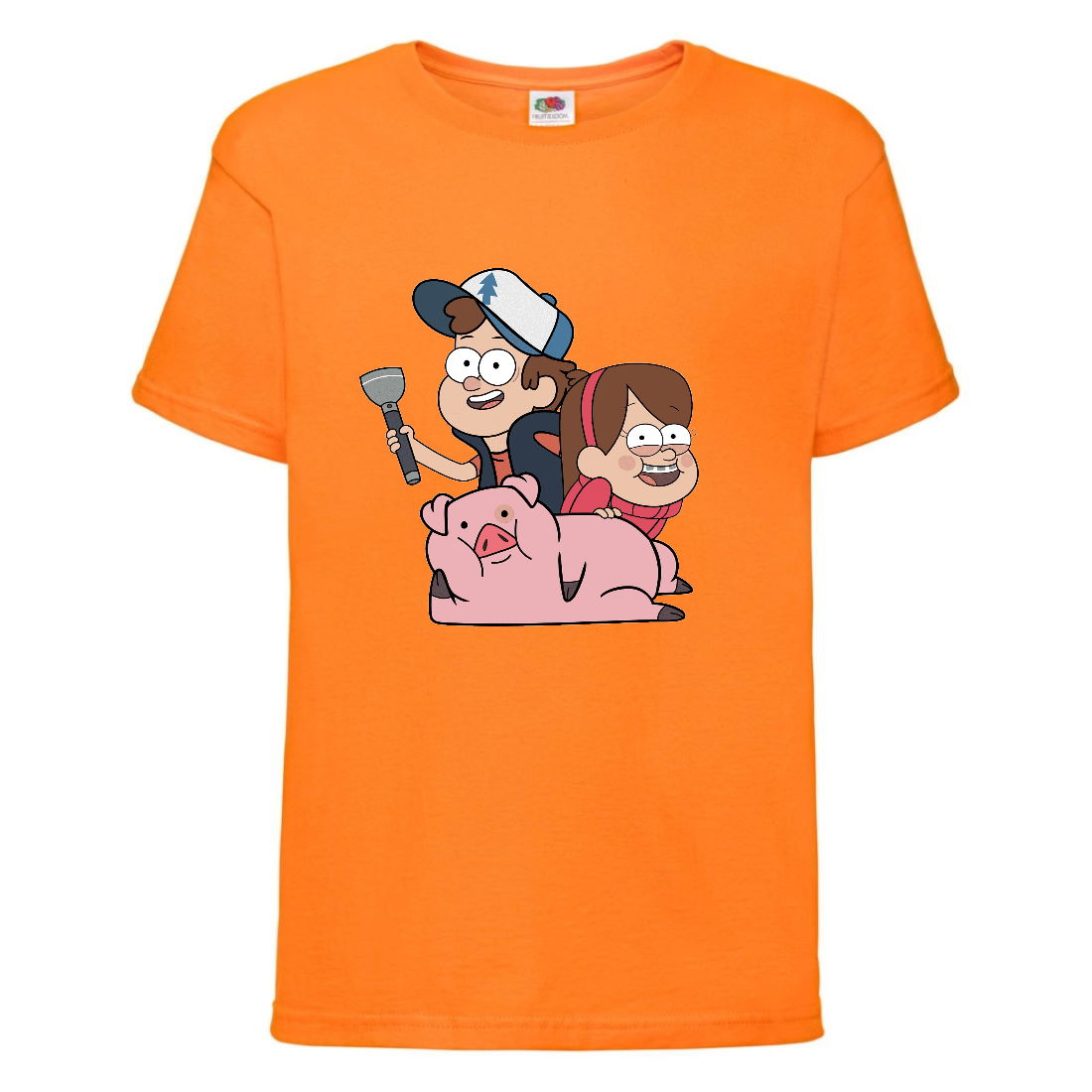 

Футболка детская Гравити Фолз Мэйб и Диппер 10 (Gravity Falls Mayb and Dipper 10) оранжевая (GF or-05) 116 см