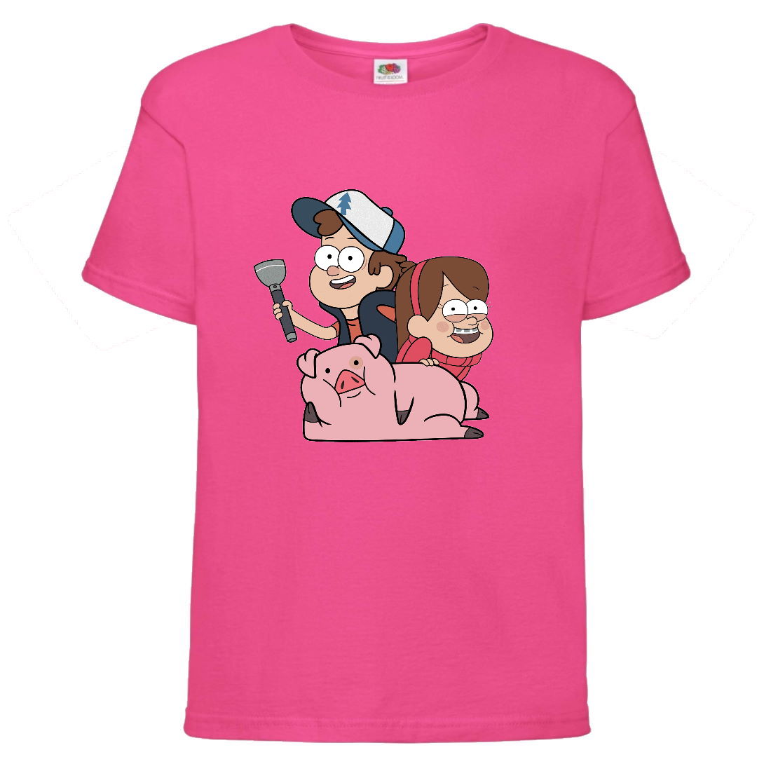 

Футболка детская Гравити Фолз Мэйб и Диппер 10 (Gravity Falls Mayb and Dipper 10) розовая (GF pin-05) 128 см