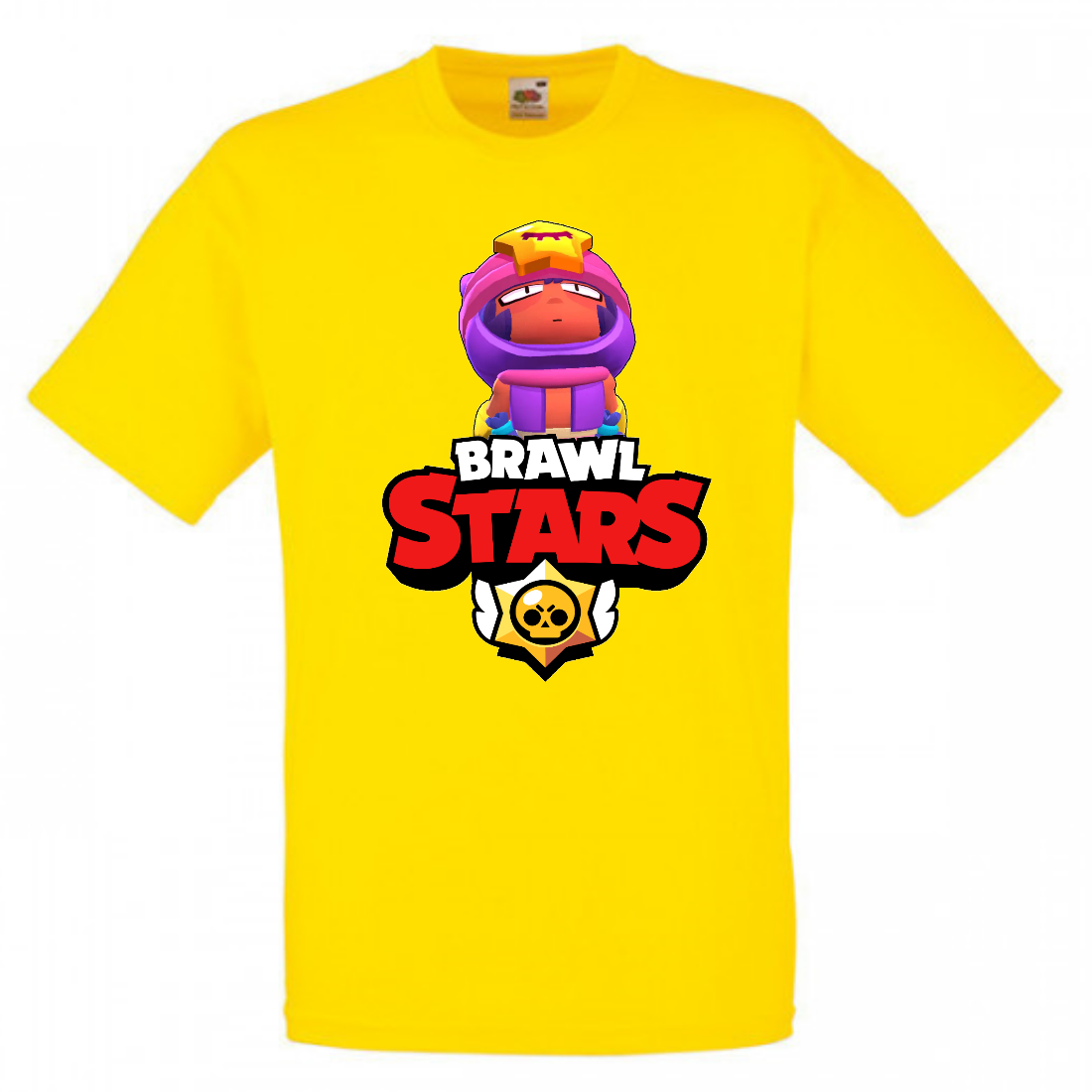 

Футболка детская Бравл Старс Сэнди 3 (Brawl Stars Sandy) желтая 152 см