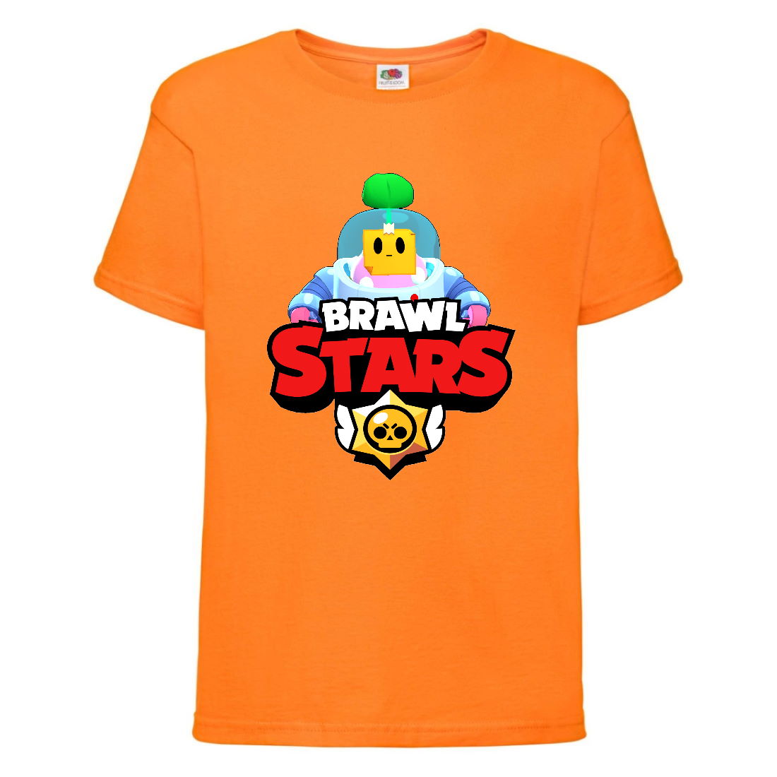 

Футболка детская Бравл Старс Спраут (Brawl Stars Sprout) оранжевая 164 см