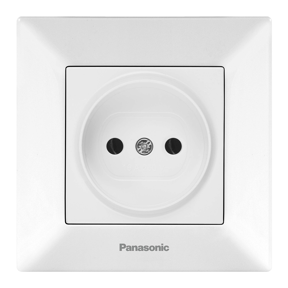 Розетка Panasonic Arkedia Slim, быстрый монтаж, белая – низкие цены ...