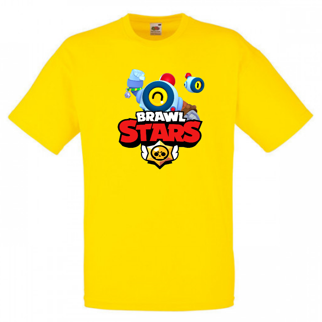 

Футболка детская Бравл Старс Нани (Brawl Stars Nani) желтая 128 см