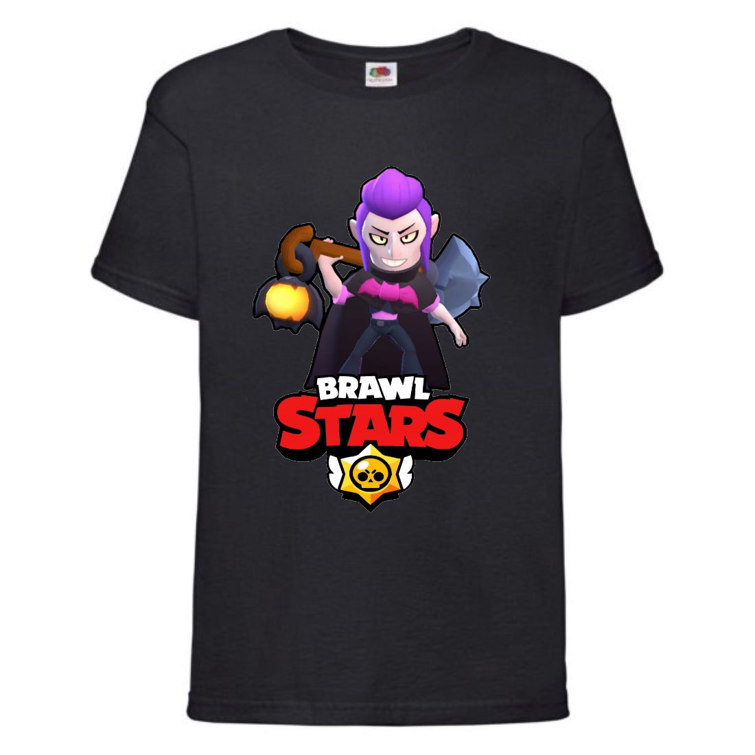 

Футболка детская Бравл Старс Мортис (Brawl Stars Mortis) черная 116 см