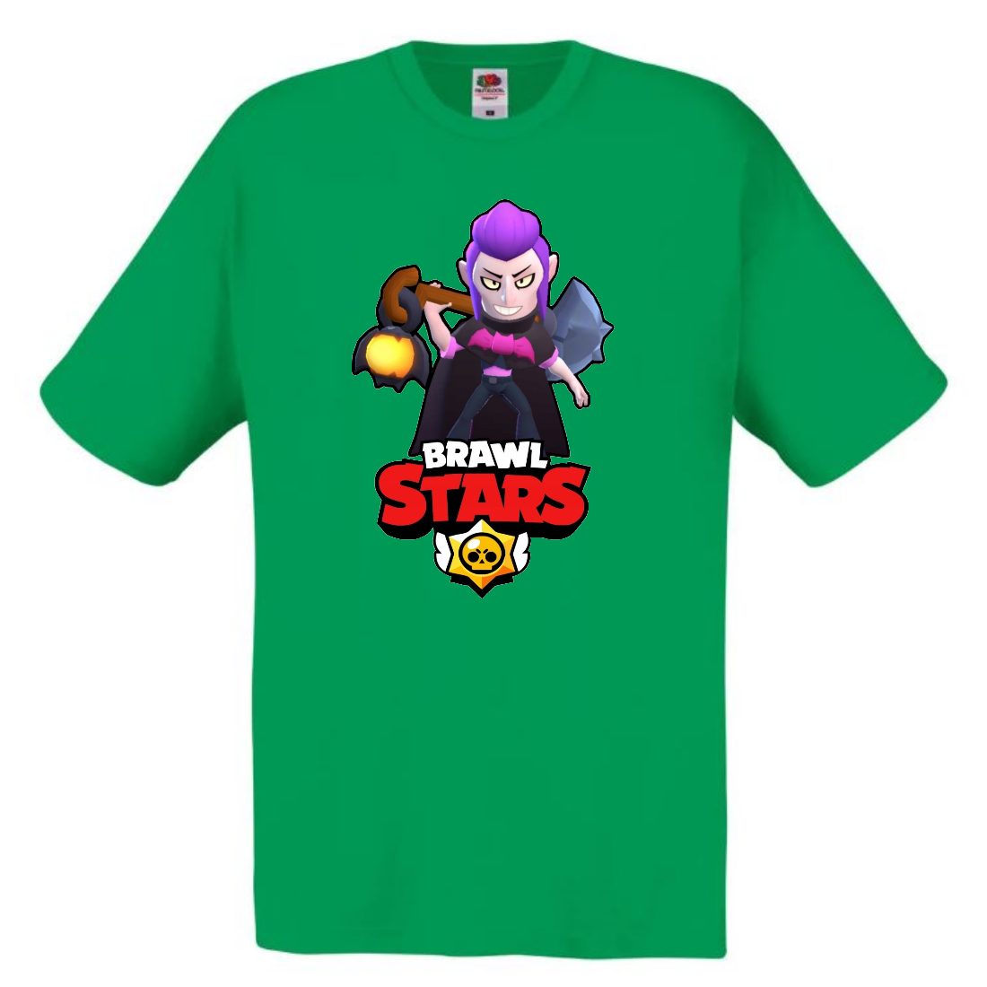 

Футболка детская Бравл Старс Мортис (Brawl Stars Mortis) зеленая 164 см