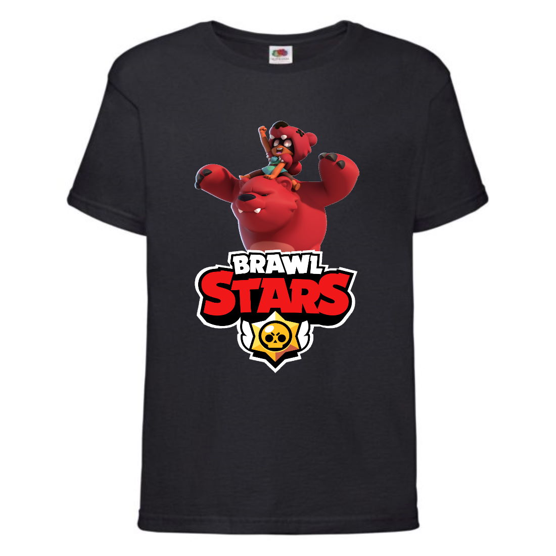 

Футболка детская Бравл Старс Нита (Brawl Stars Nita) черная 140 см
