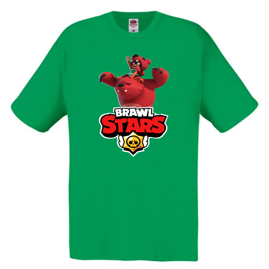 

Футболка детская Бравл Старс Нита (Brawl Stars Nita) зеленая 164 см