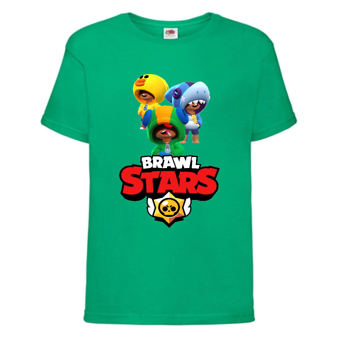 

Футболка детская Бравл Старс Три Лиона (Brawl Stars Bea 3 Lion) зеленая (BS grn-7) 140 см