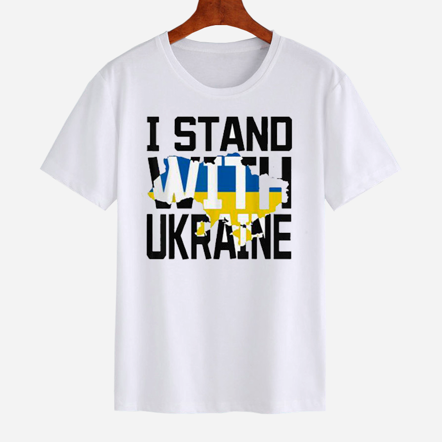 Акція на Футболка жіноча Love&Live I stand with Ukraine LLP01487 S Бiла від Rozetka