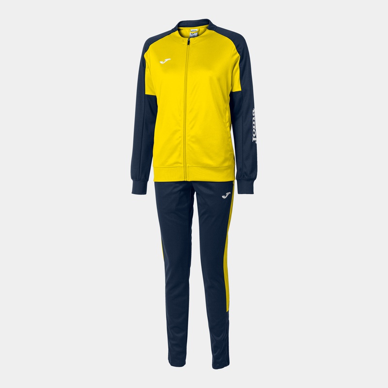 Акція на Спортивний костюм Joma Eco Championship 901693.903 S Жовтий з темно-синім від Rozetka