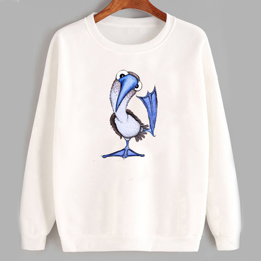 Акція на Світшот Love&Live Crazy Birds LLP02325 XL Білий від Rozetka