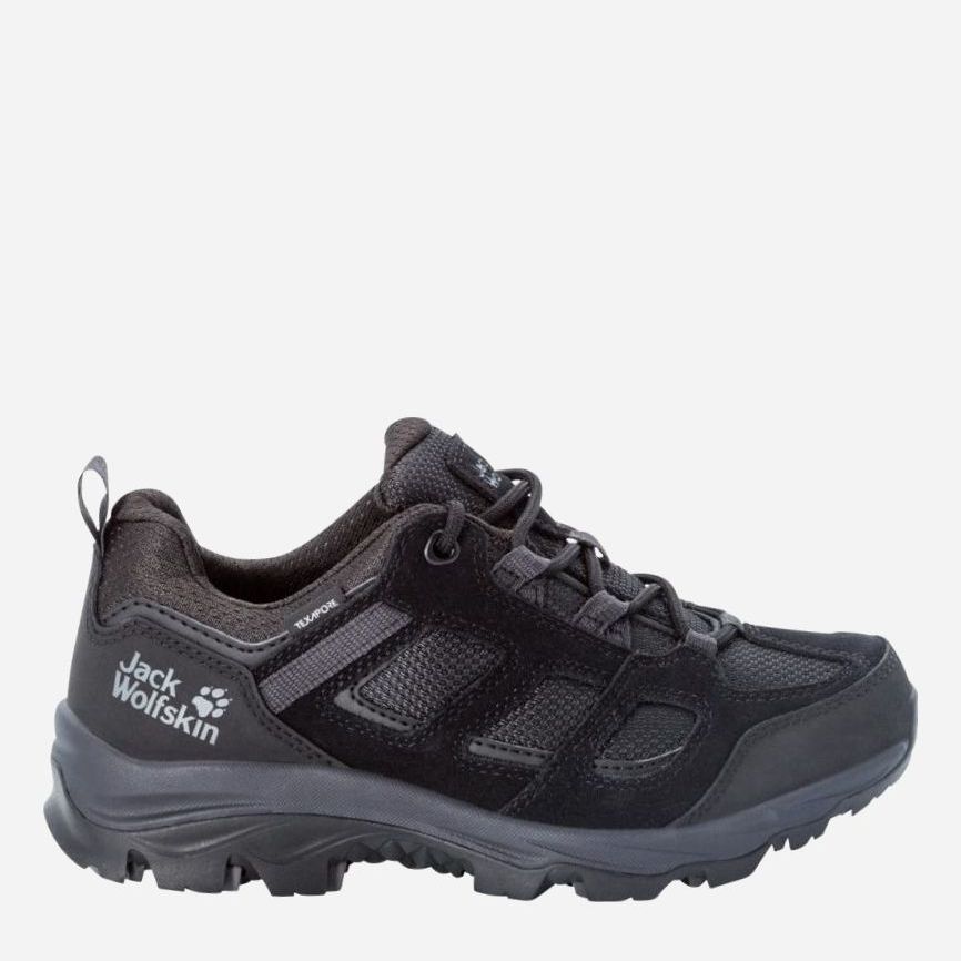 Акція на Жіночі кросівки для трекінгу з мембраною Jack Wolfskin Vojo 3 Texapore Low 4042451-6000 37.5 (4.5UK) 23.8 см Чорні від Rozetka