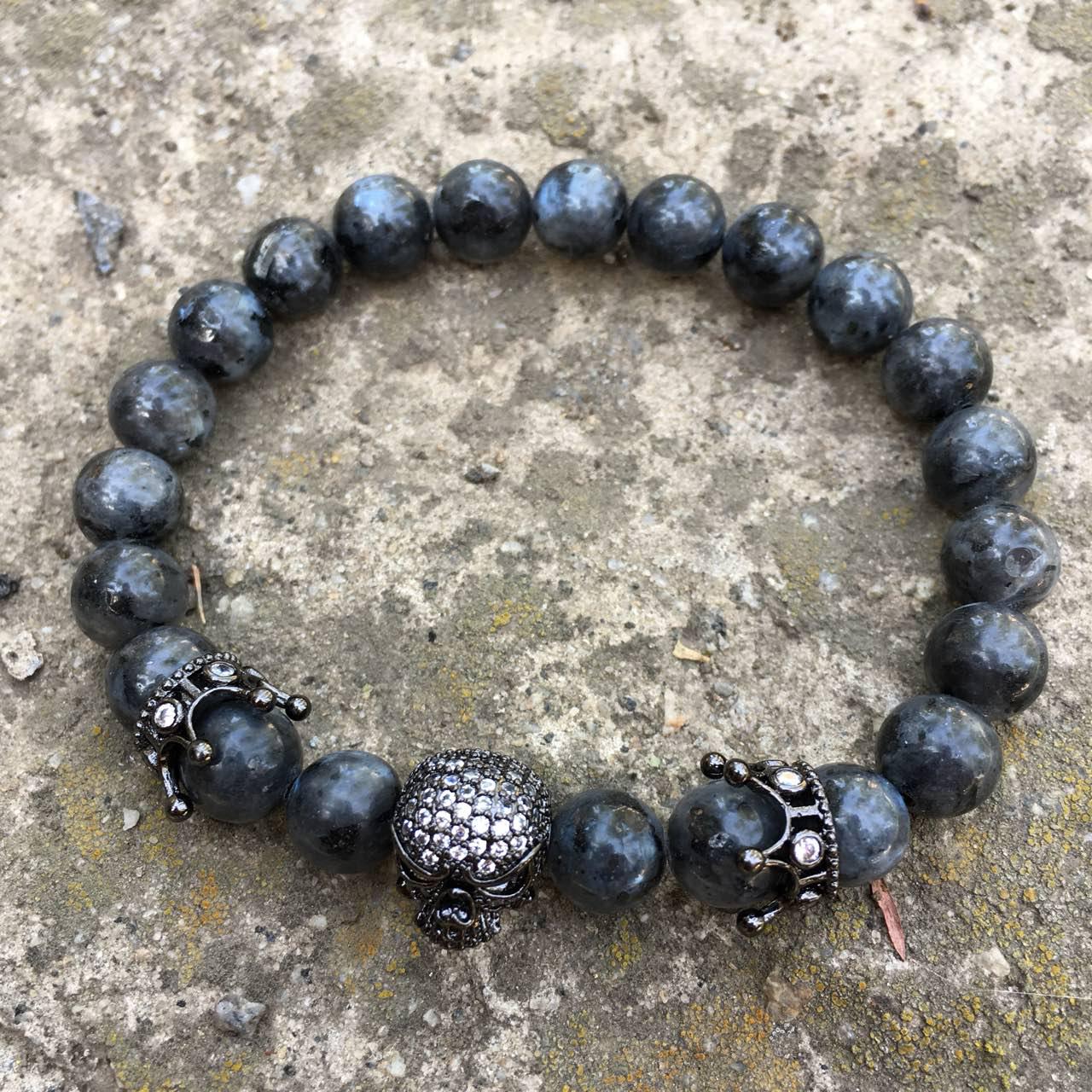 

Браслет Blackjewelry13 "Черный череп"