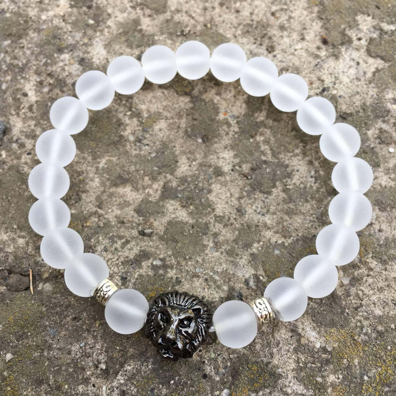 

Браслет Blackjewelry13 "Белый лев"