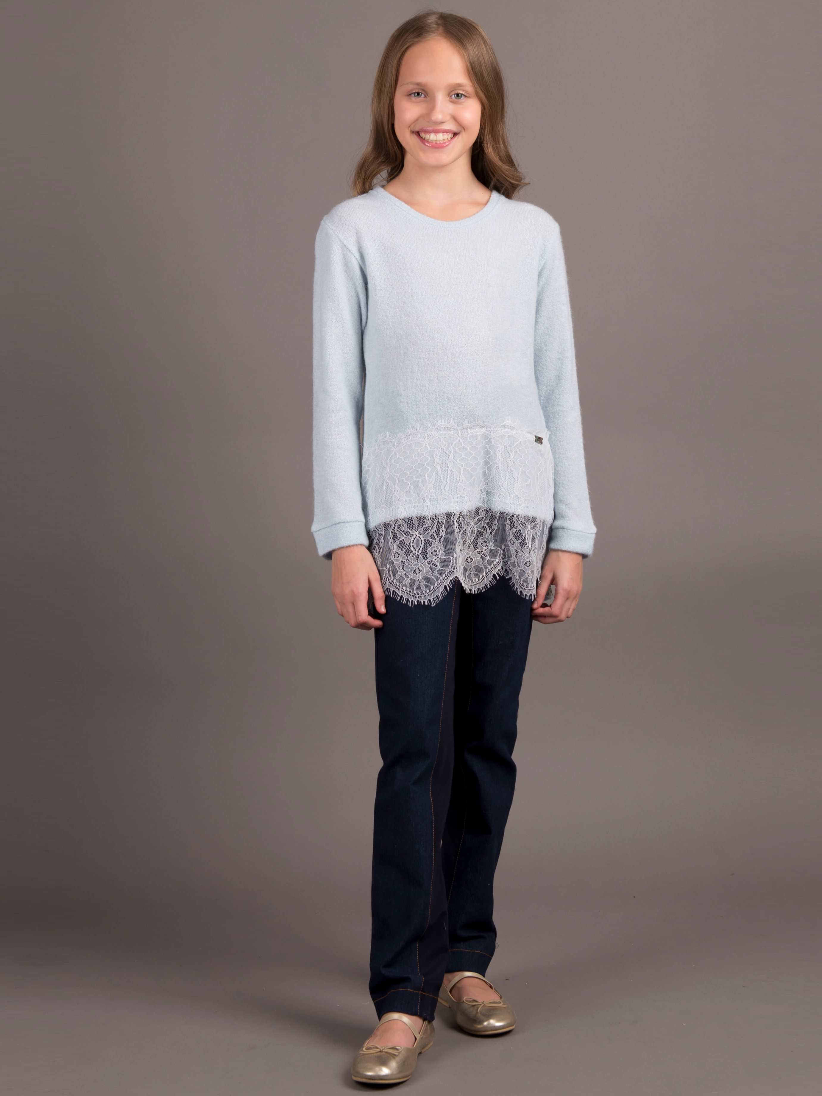 

Туника ANDRE TAN Kids K30043P 146-152 см Голубая